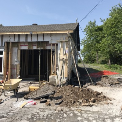 FOUNDATION UNDERPINNING STAGE 1 - Shoring